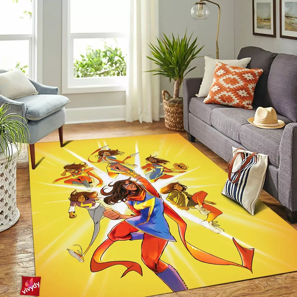 Ms Comic Rectangle Rug