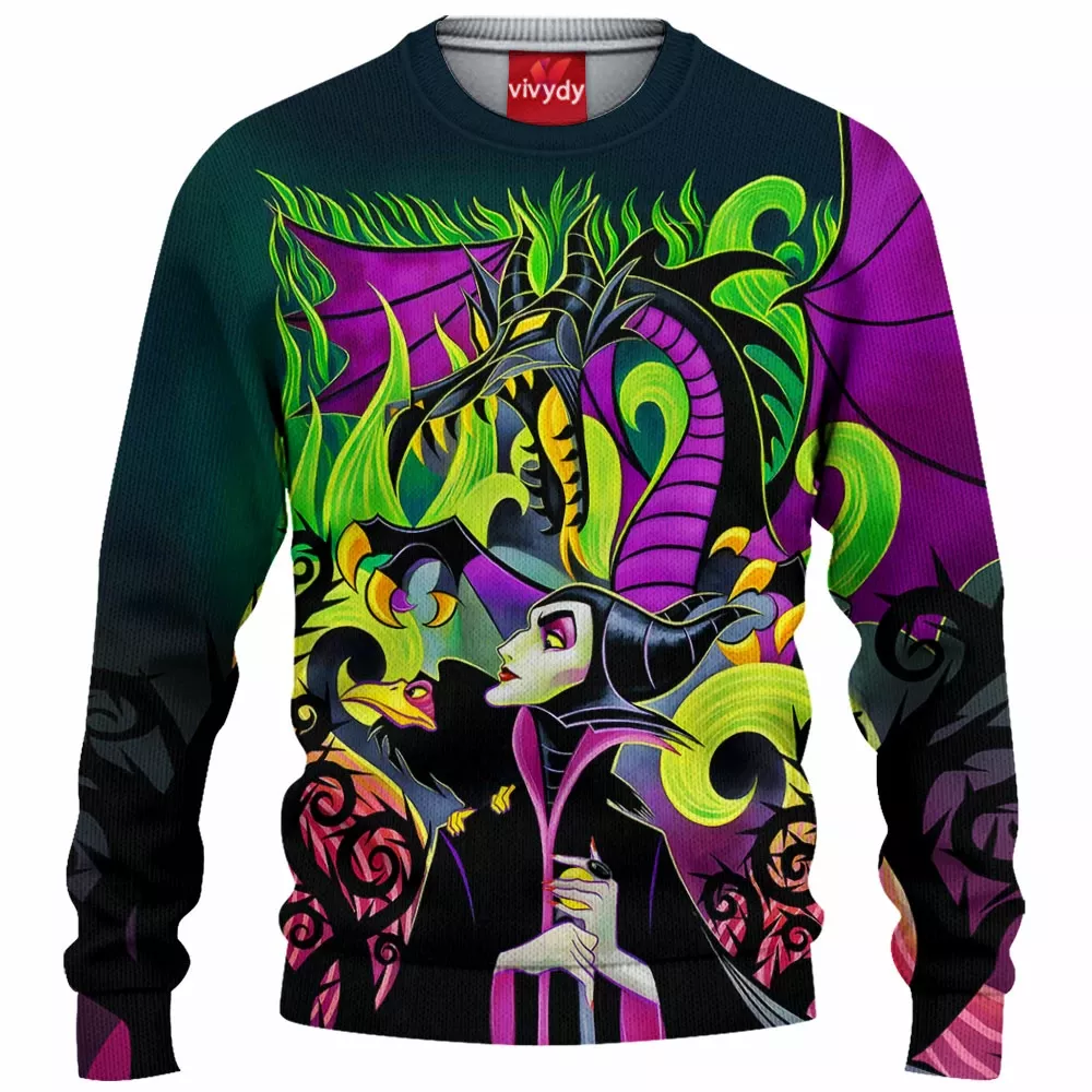 Maleficent Knitted Sweater