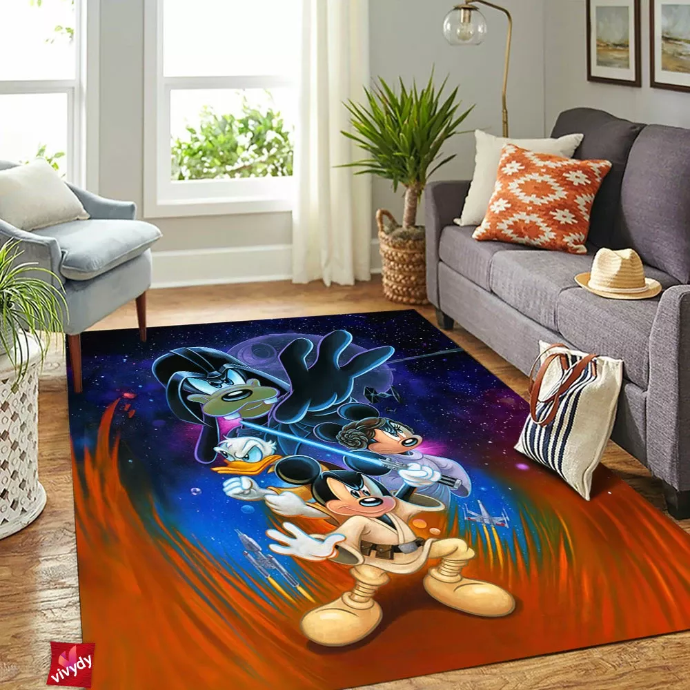 Animated Star Wars Rectangle Rug