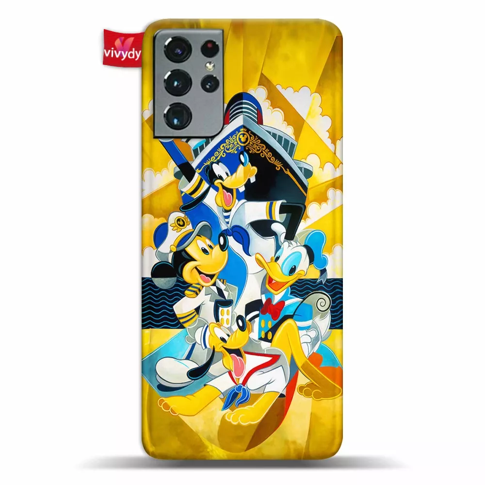 Mickey Mouse Goofy Donald Duck Pluto Animated Phone Case Samsung