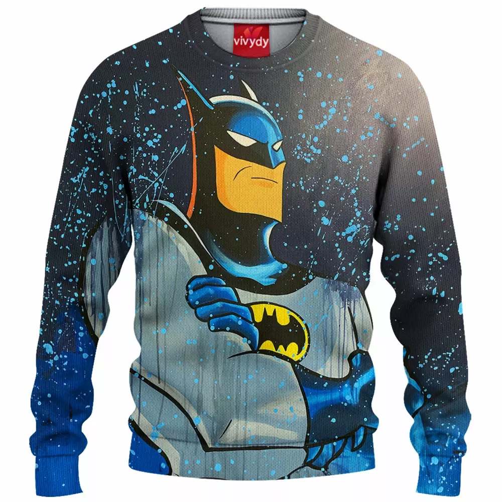 Batman Knitted Sweater