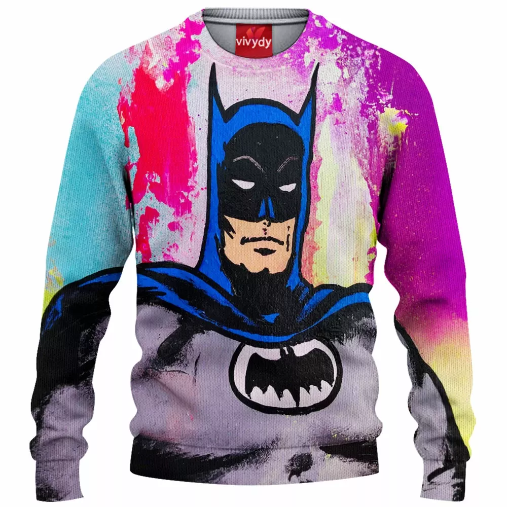 Batman Knitted Sweater