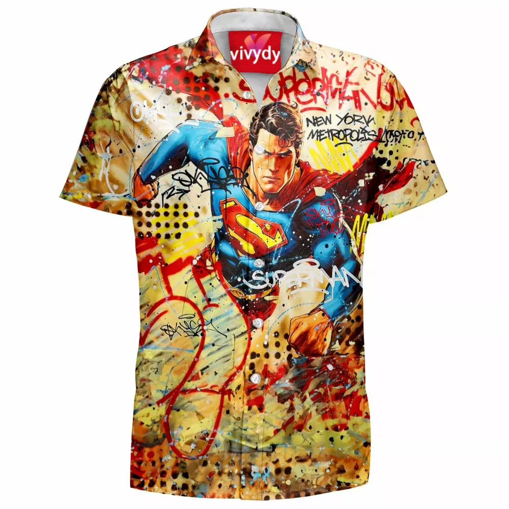 Superman Vintage Hawaiian Shirt