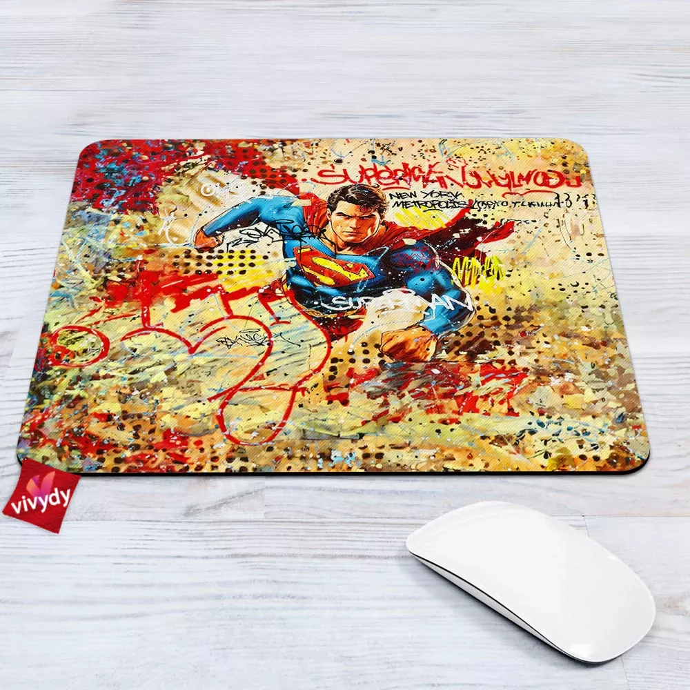 Superman Vintage Mouse Pad