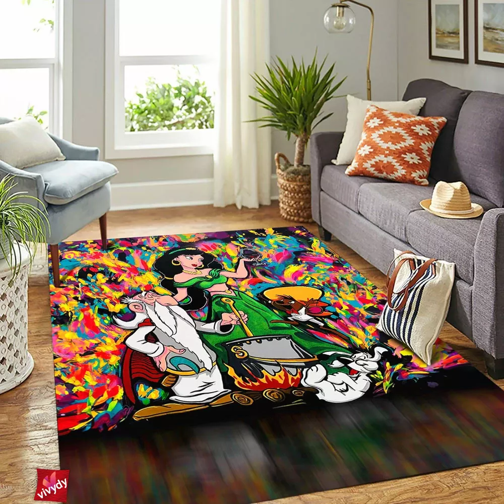 Animated Looney Tunes Rectangle Rug