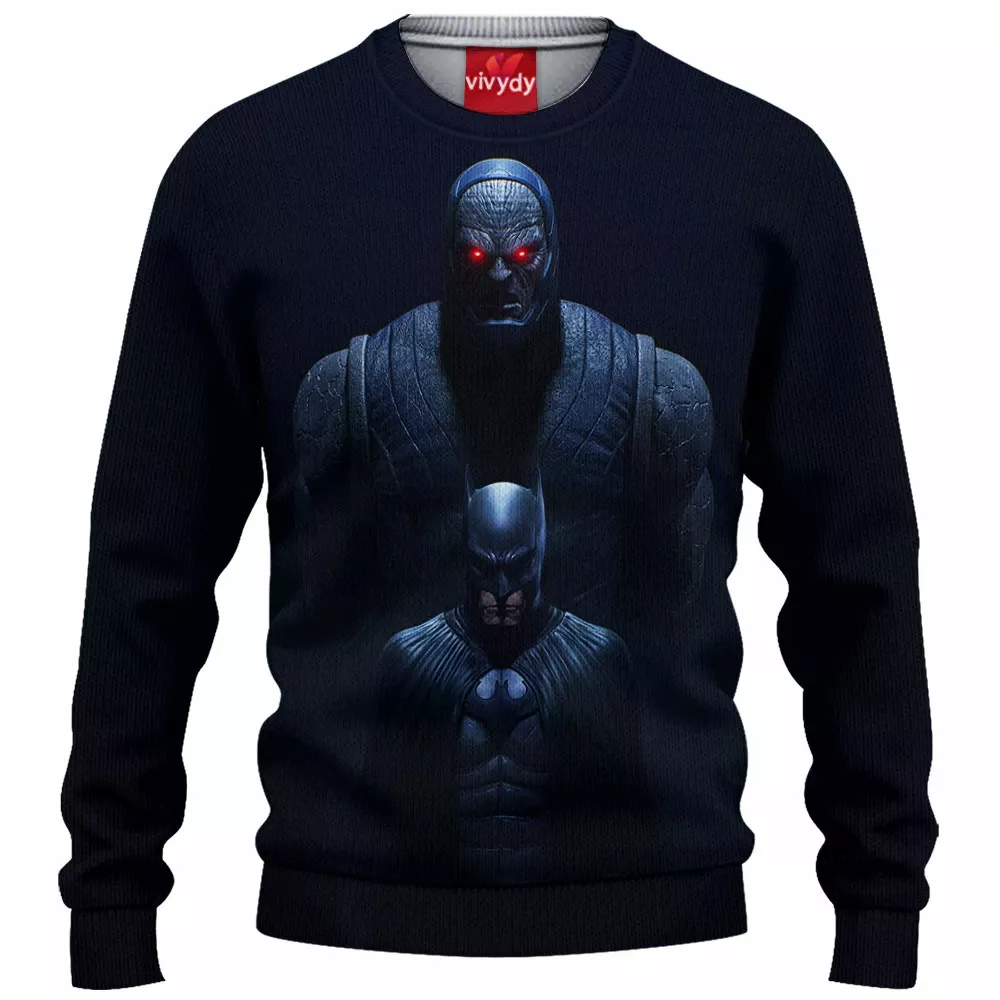 Darkseid Batman Knitted Sweater