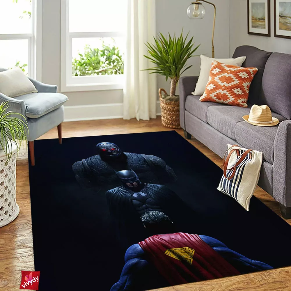 Darkseid Batman Superman Rectangle Rug