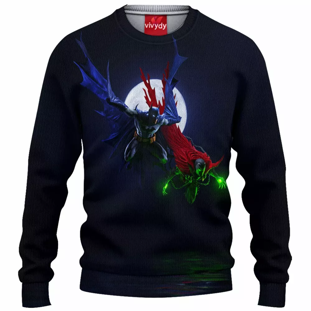 Batman Spawn Knitted Sweater