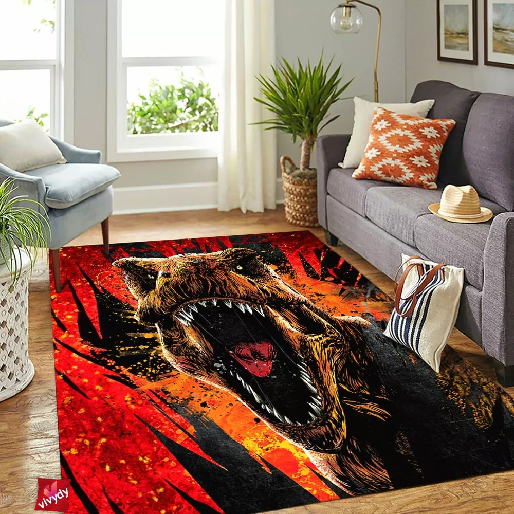 Jurassic World Rectangle Rug