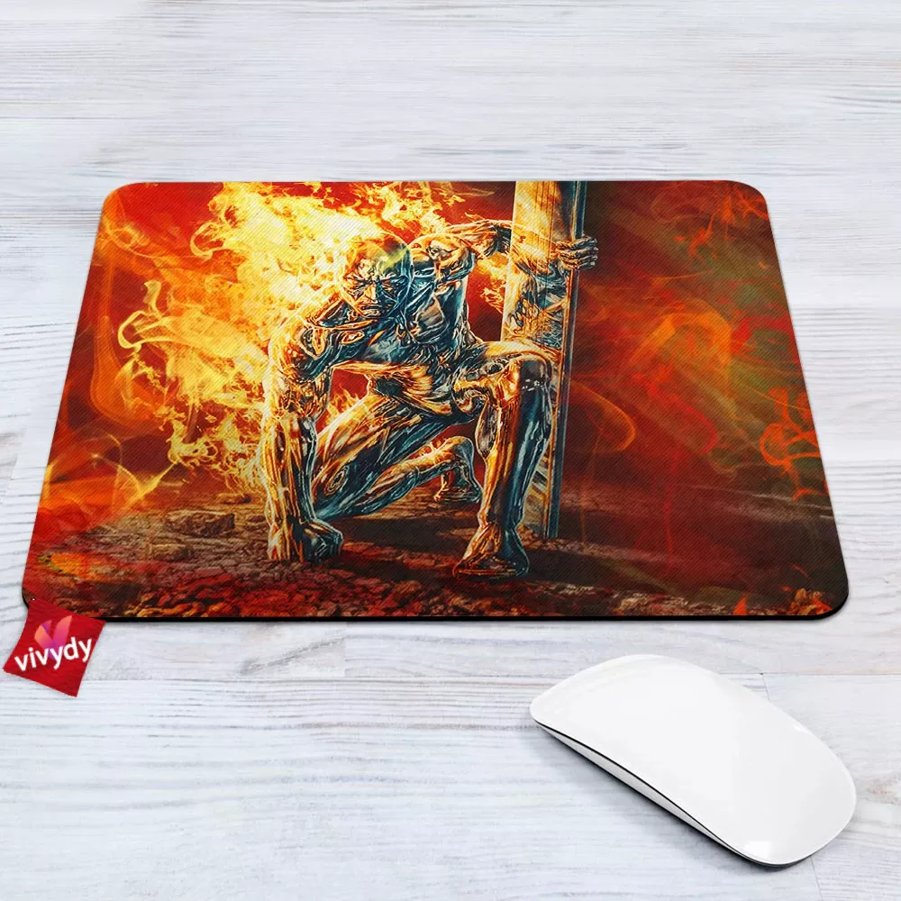 Silver Surfer Mouse Pad