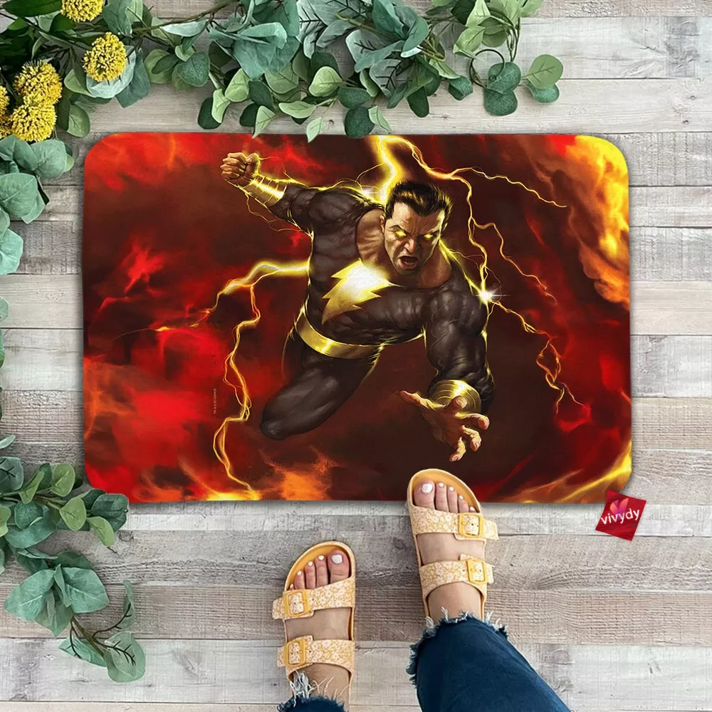 Black Adam Doormat