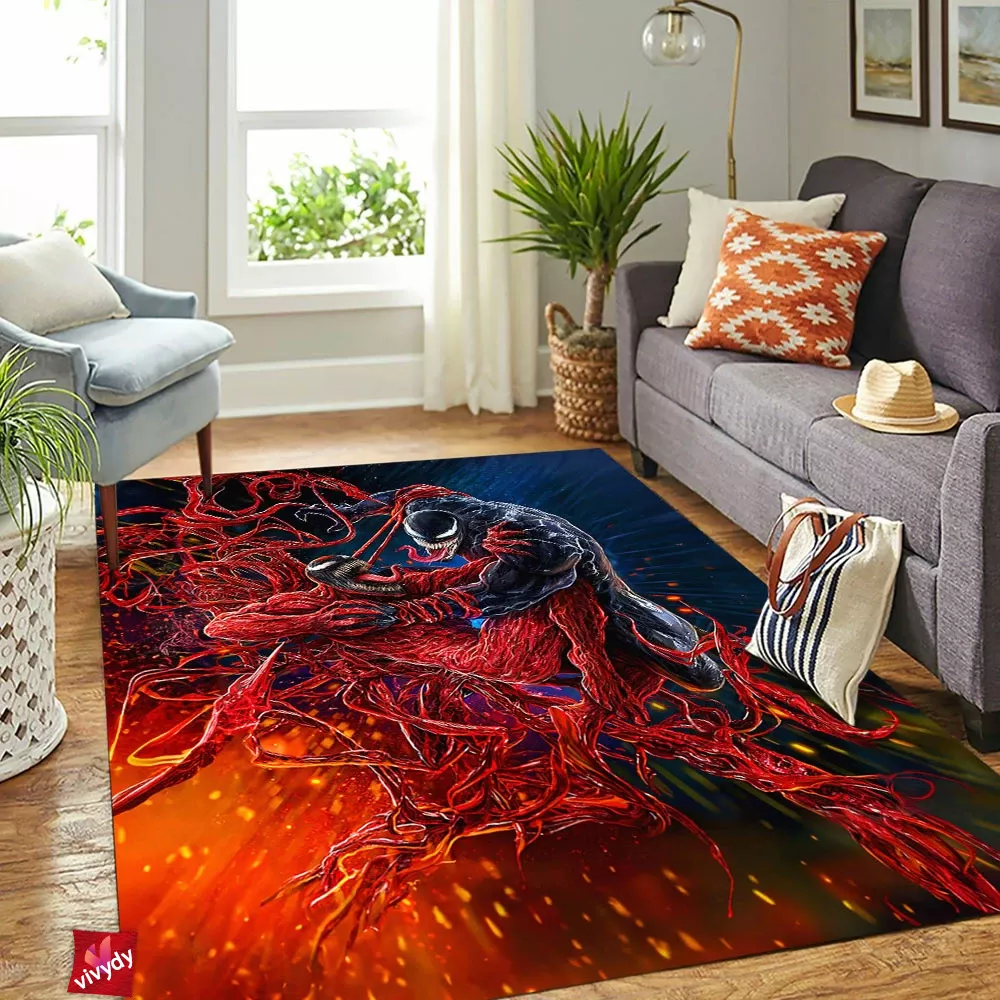 Carnage Venom Rectangle Rug