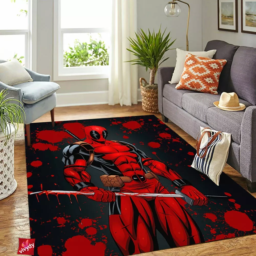 Deadpool Rectangle Rug