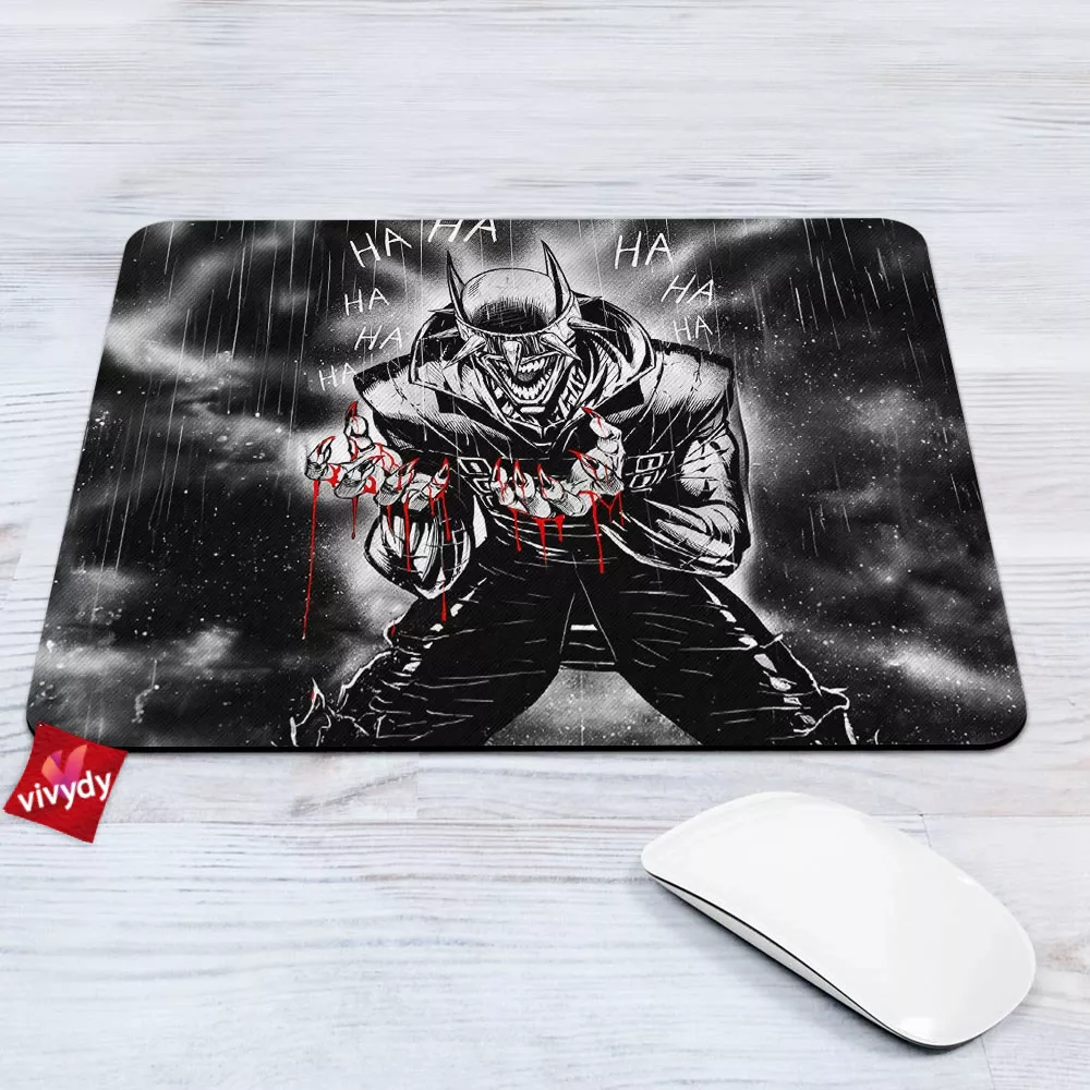 The Batman Who Laughs Mouse Pad