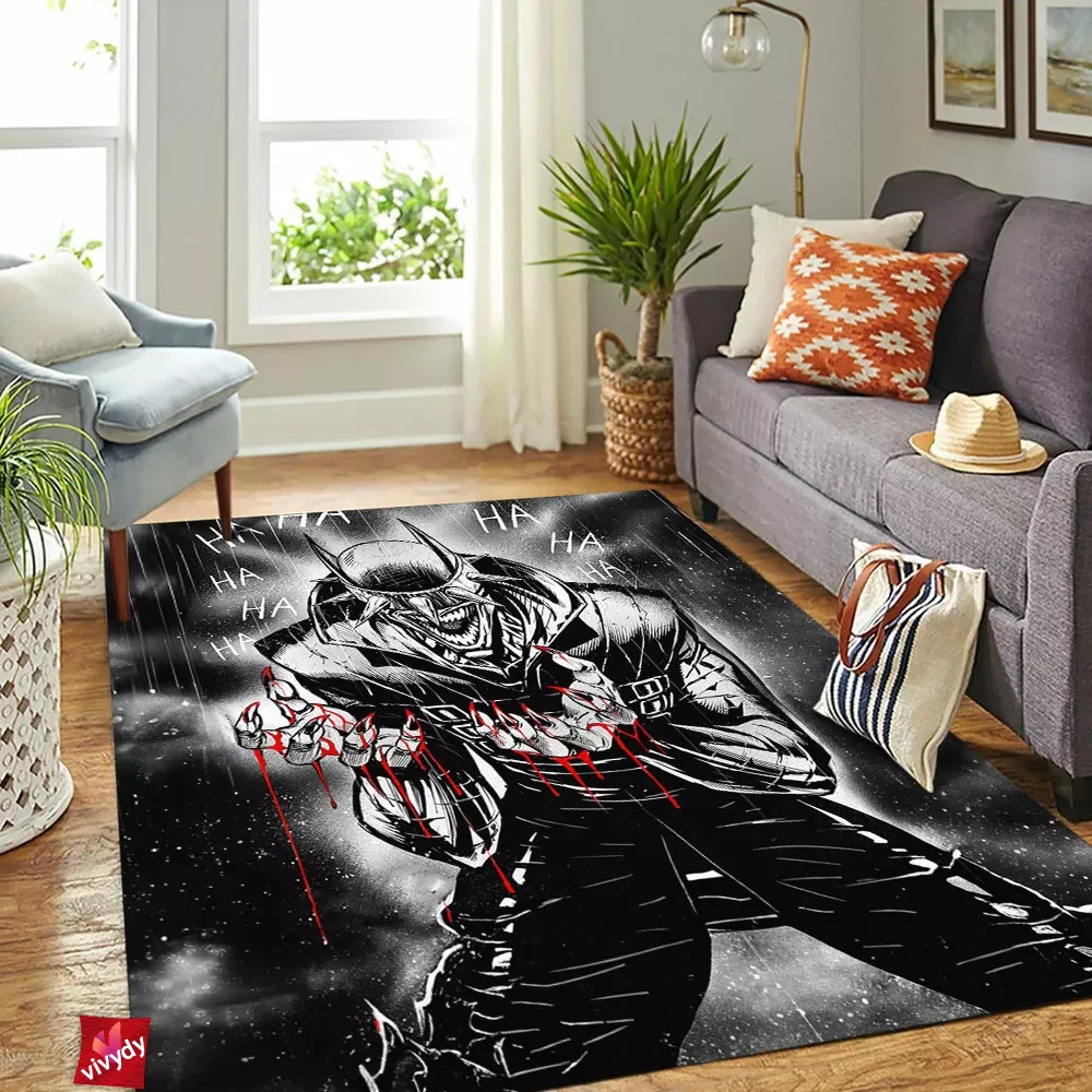 The Batman Who Laughs Rectangle Rug