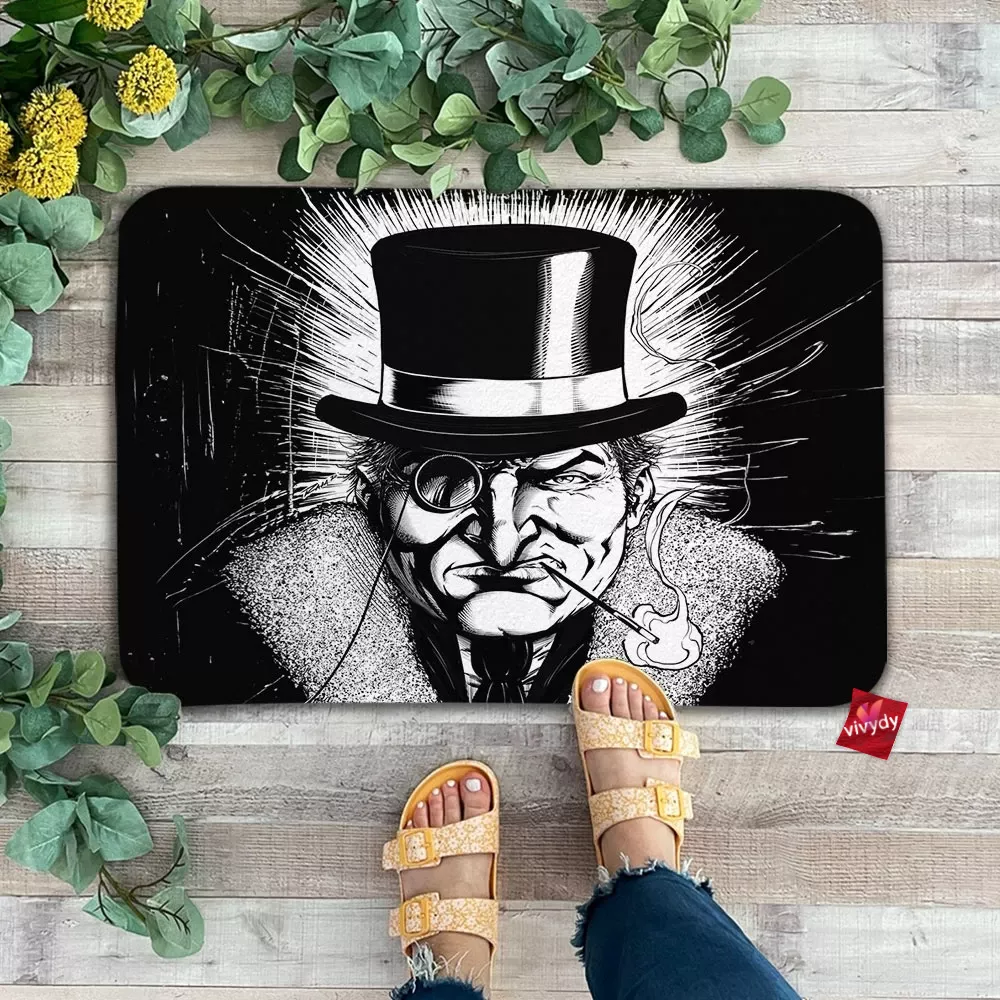 The Penguin Comic Doormat