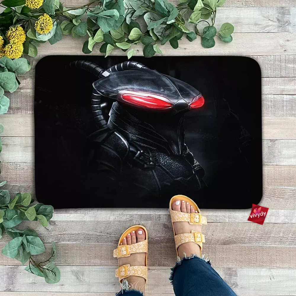 Black Manta Doormat