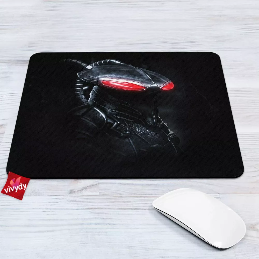 Black Manta Mouse Pad