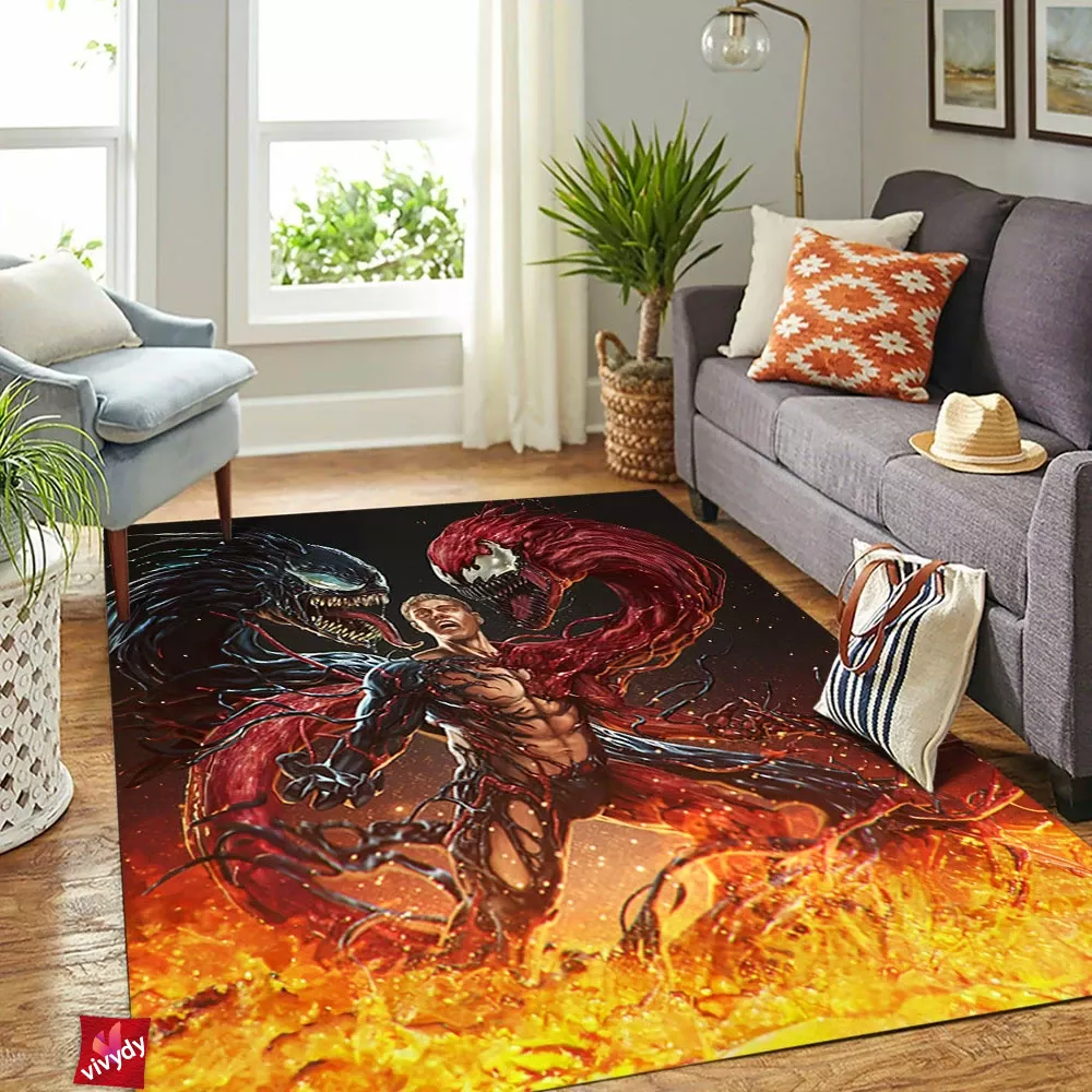 Venom Carnage Rectangle Rug