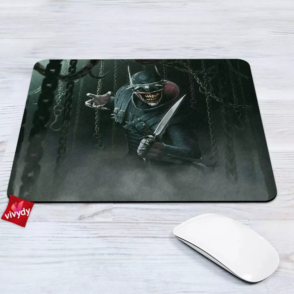 The Batman Who Laughs Mouse Pad