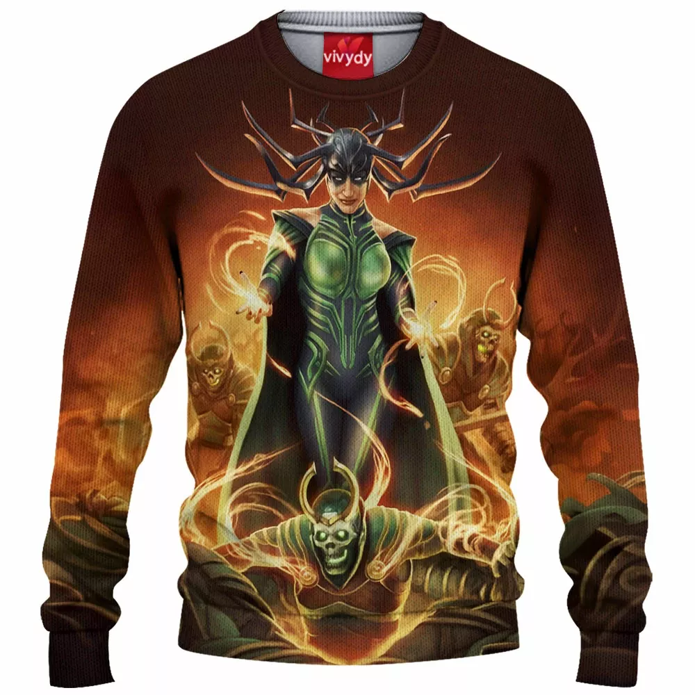 Hela Comic Knitted Sweater