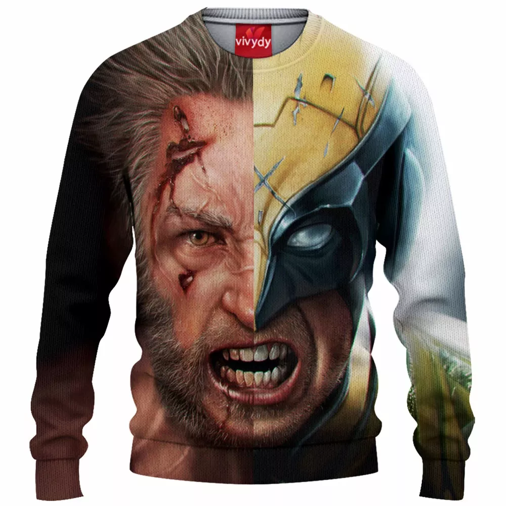 Logan Wolverine Knitted Sweater