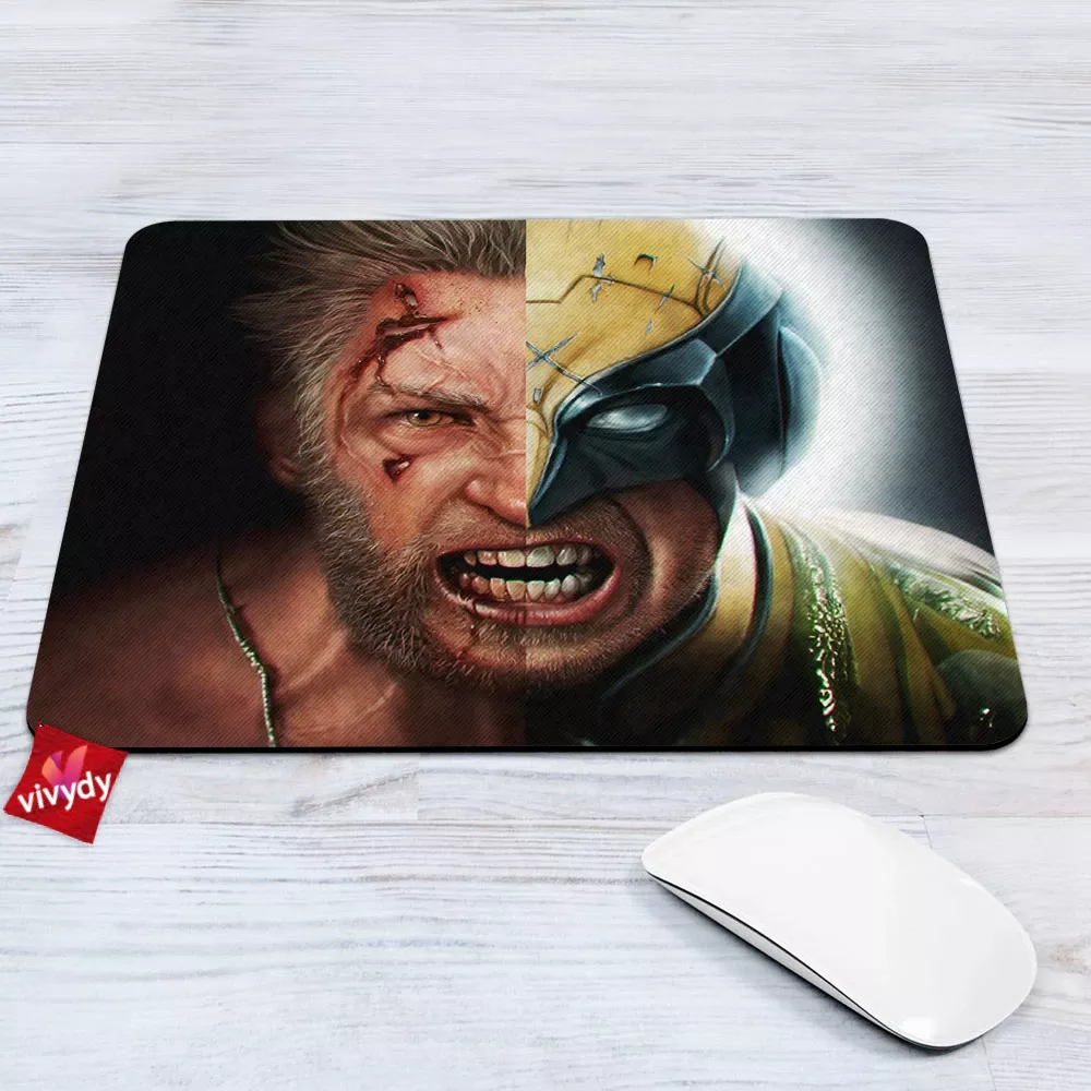 Logan Wolverine Mouse Pad