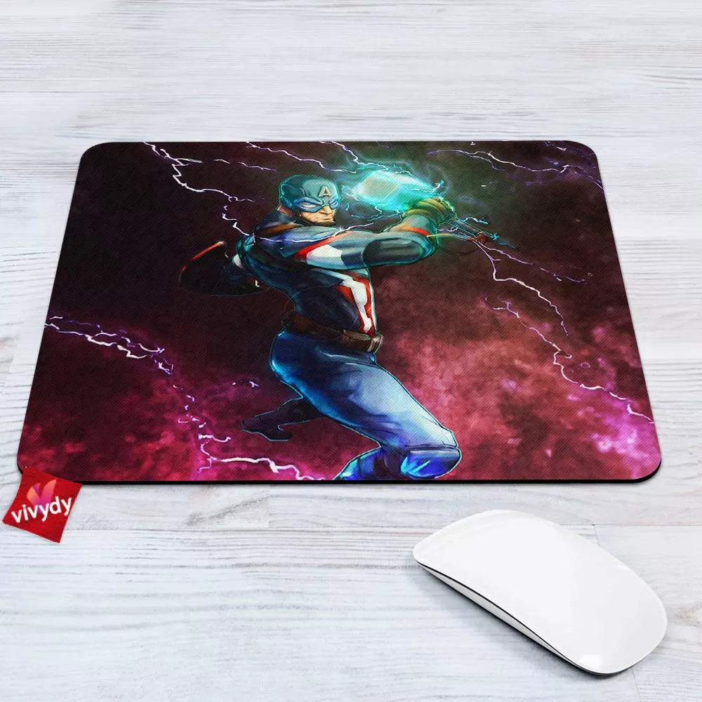 Captain America Mouse Pad