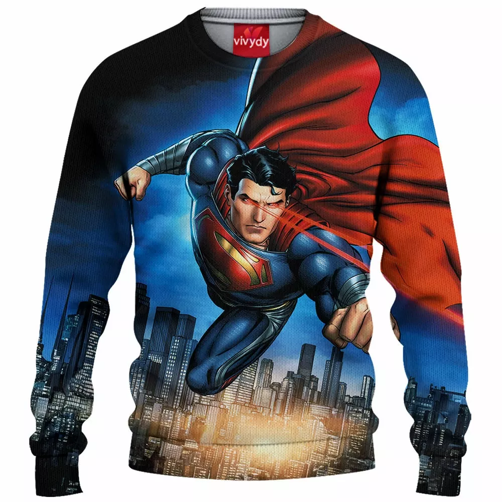 Man Of Steel Knitted Sweater