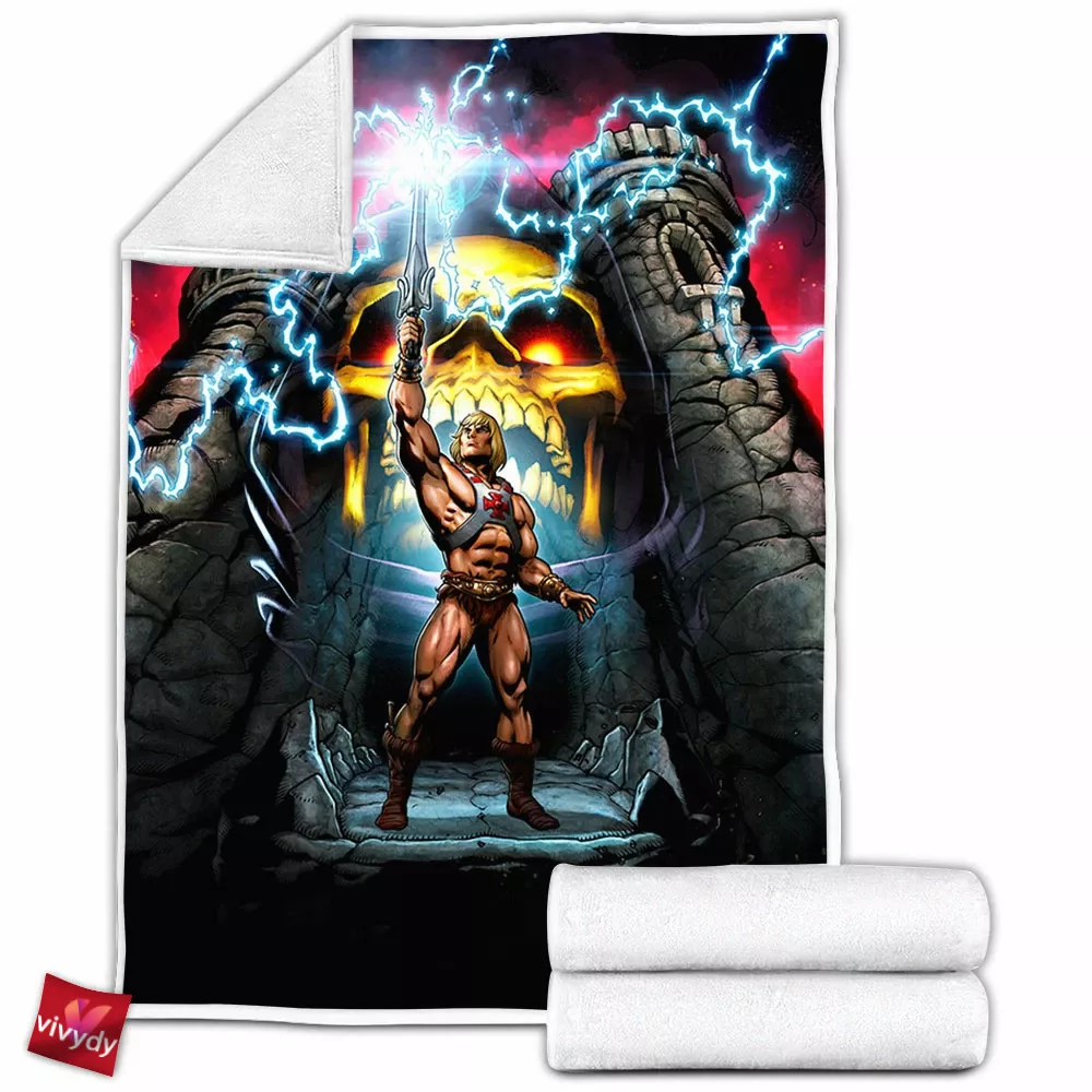 Grayskull Fleece Blanket