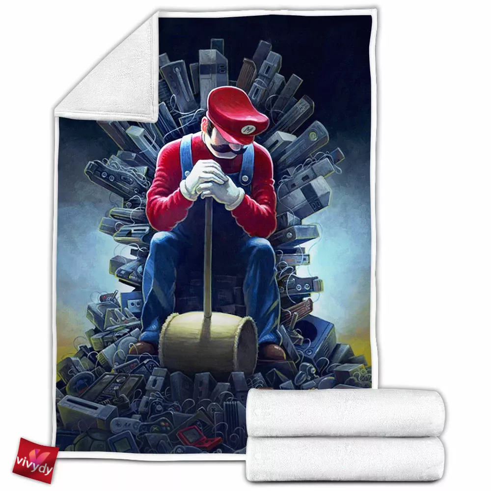 Mario Fleece Blanket