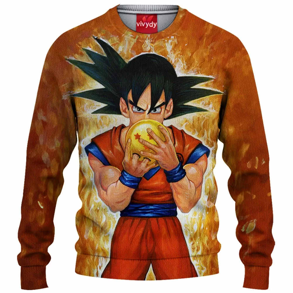 Dragon Ball Z , Dbz Knitted Sweater