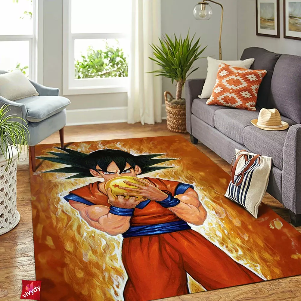 Dragon Ball Z , Dbz Rectangle Rug