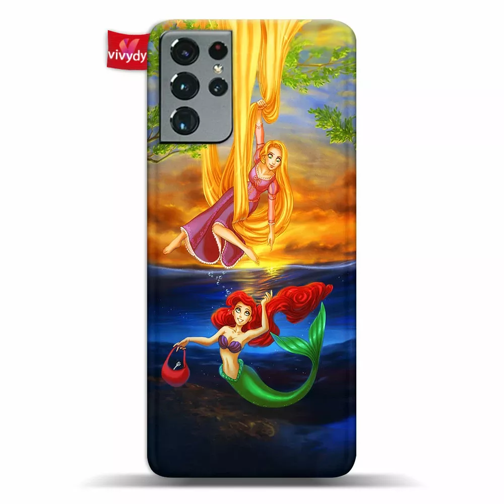 Rapunzel Ariel Phone Case Samsung