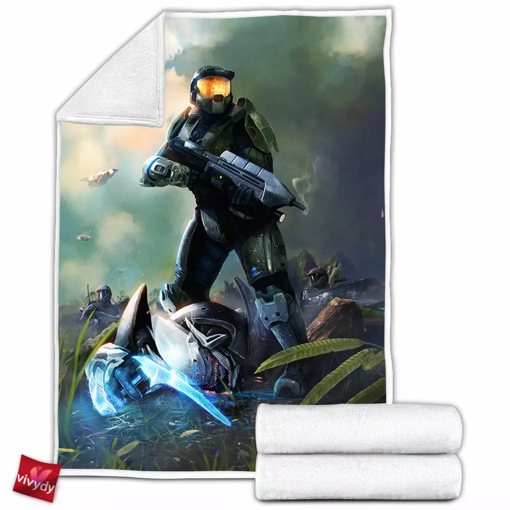 Master Chief Fleece Blanket