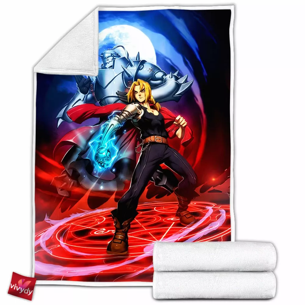 Full Metal Alchemist Fleece Blanket