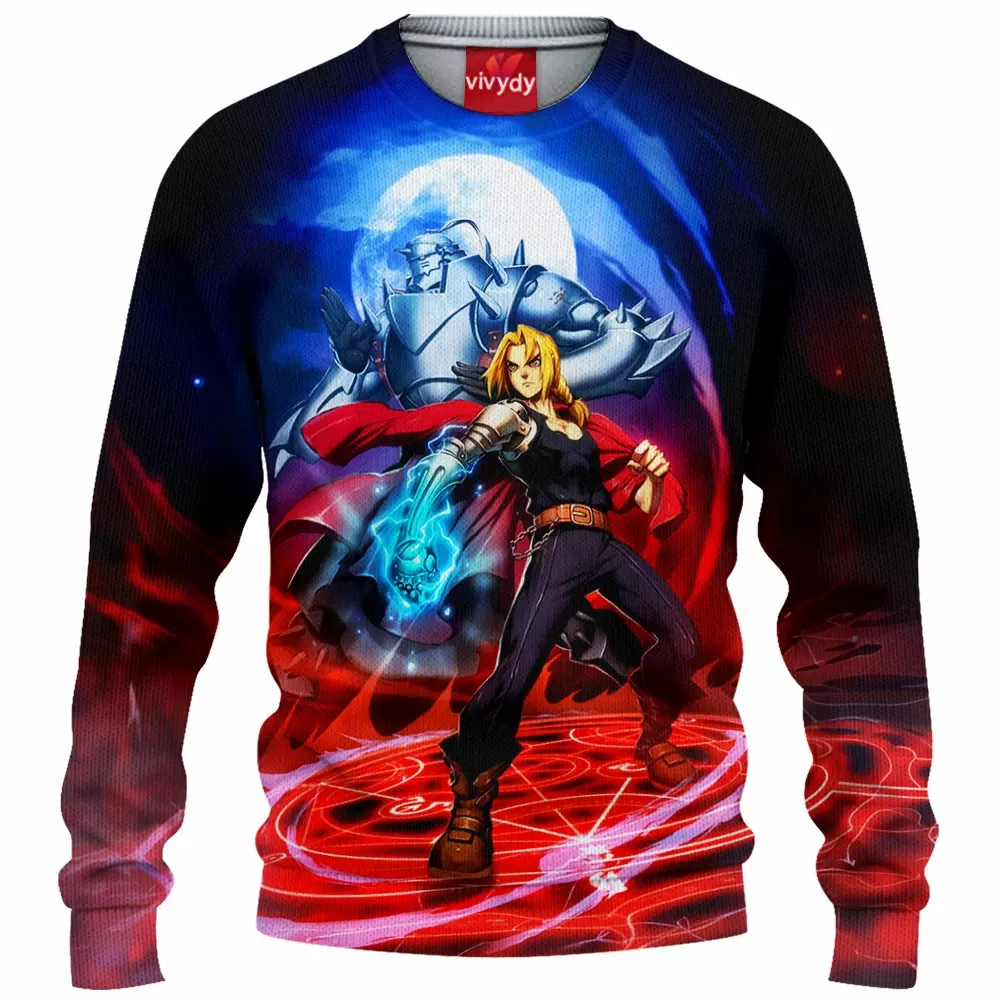 Full Metal Alchemist Knitted Sweater