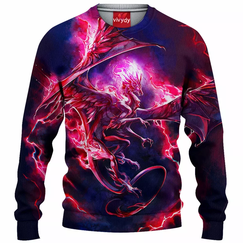 Storm Dragon Knitted Sweater