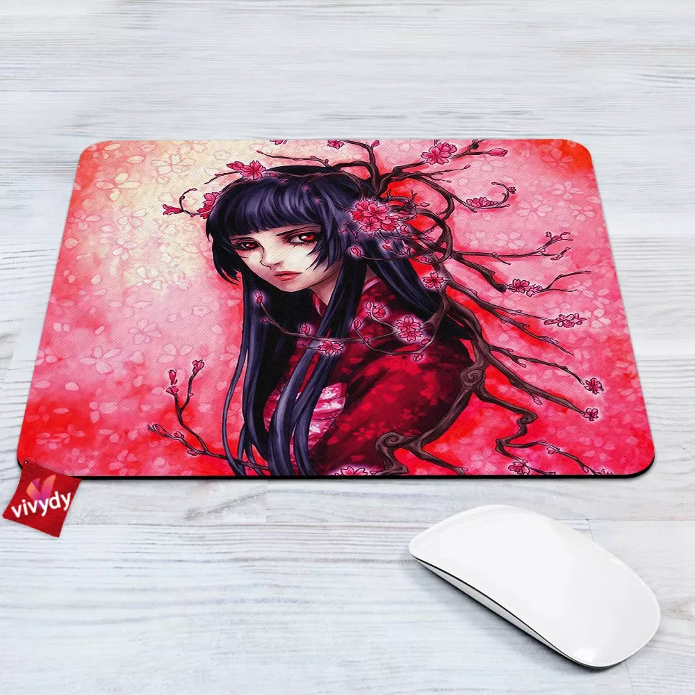 Sakura Maiden Mouse Pad