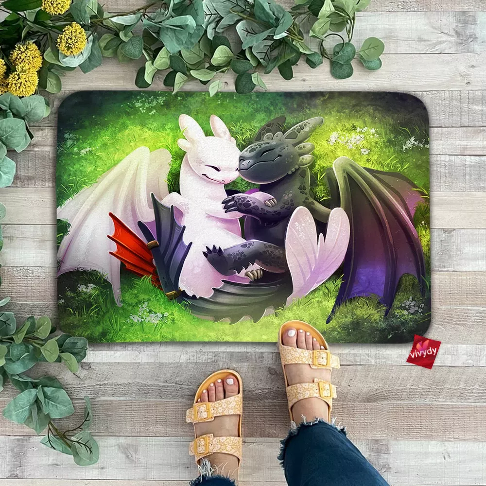 Night And Light Fury Doormat