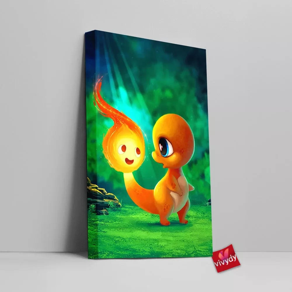 Charmander Canvas Wall Art