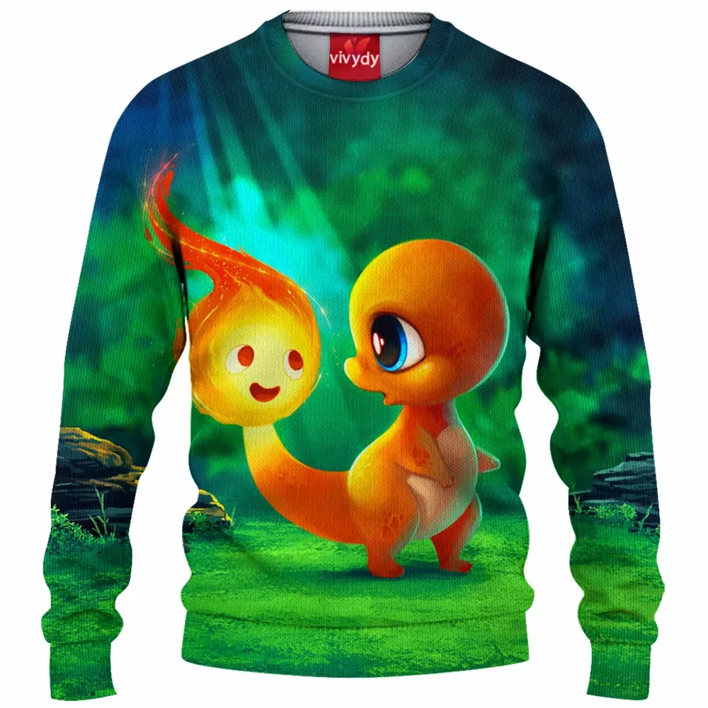 Charmander Knitted Sweater