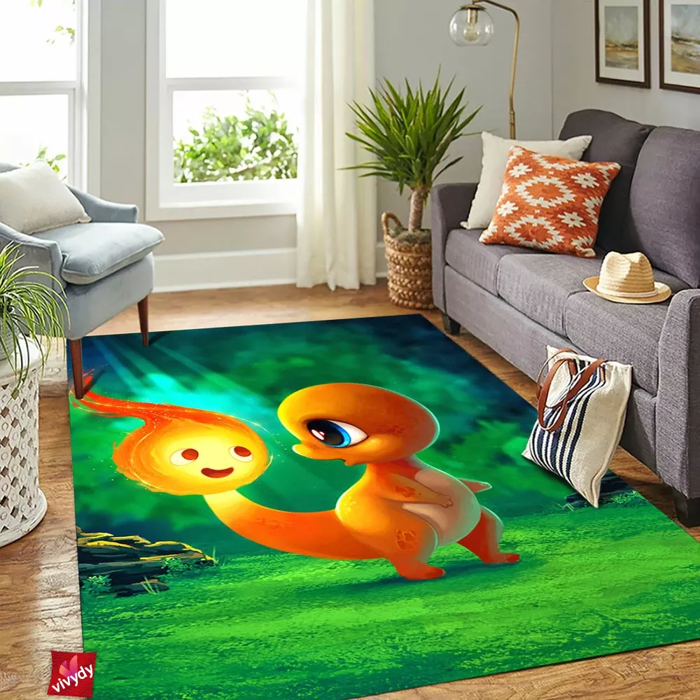 Charmander Rectangle Rug