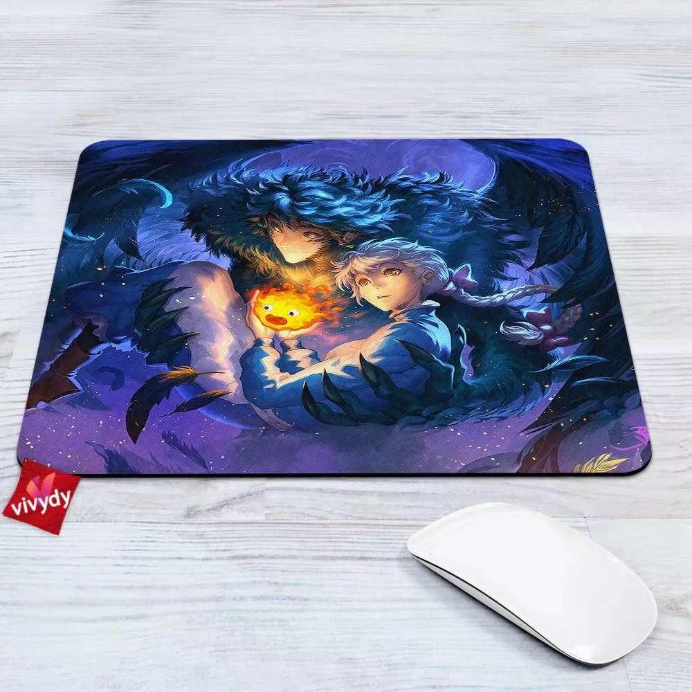 Howls Moving Caste Mouse Pad