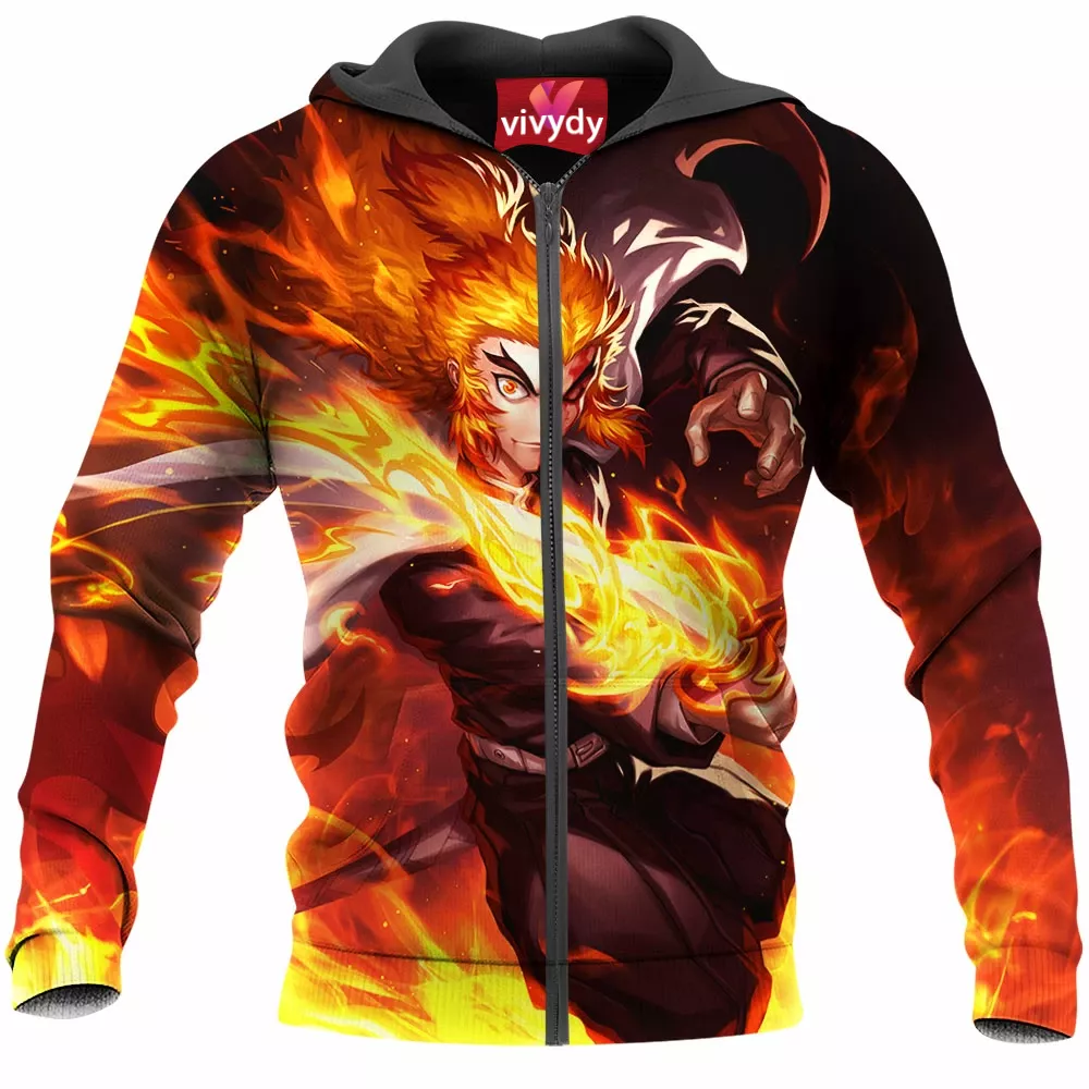 Rengoku Zip Hoodie