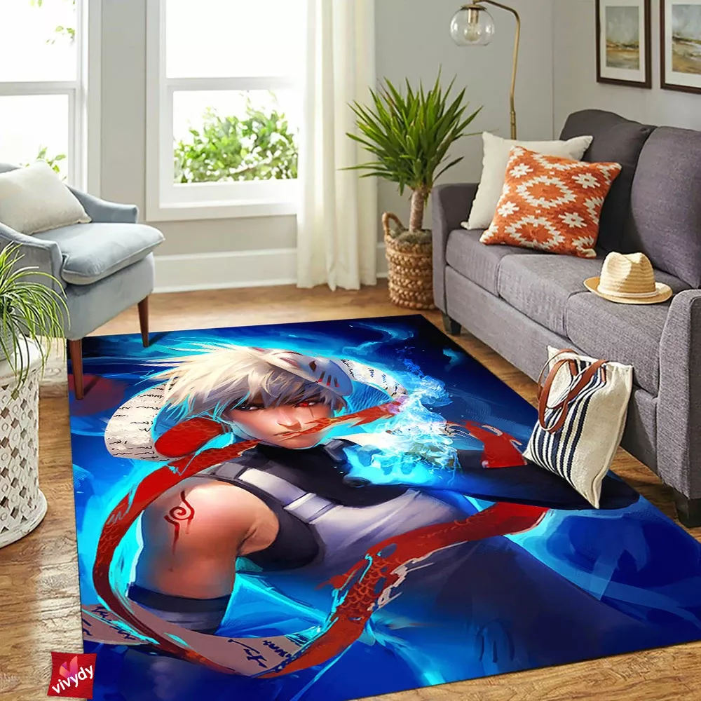 Younger Kakashi Rectangle Rug