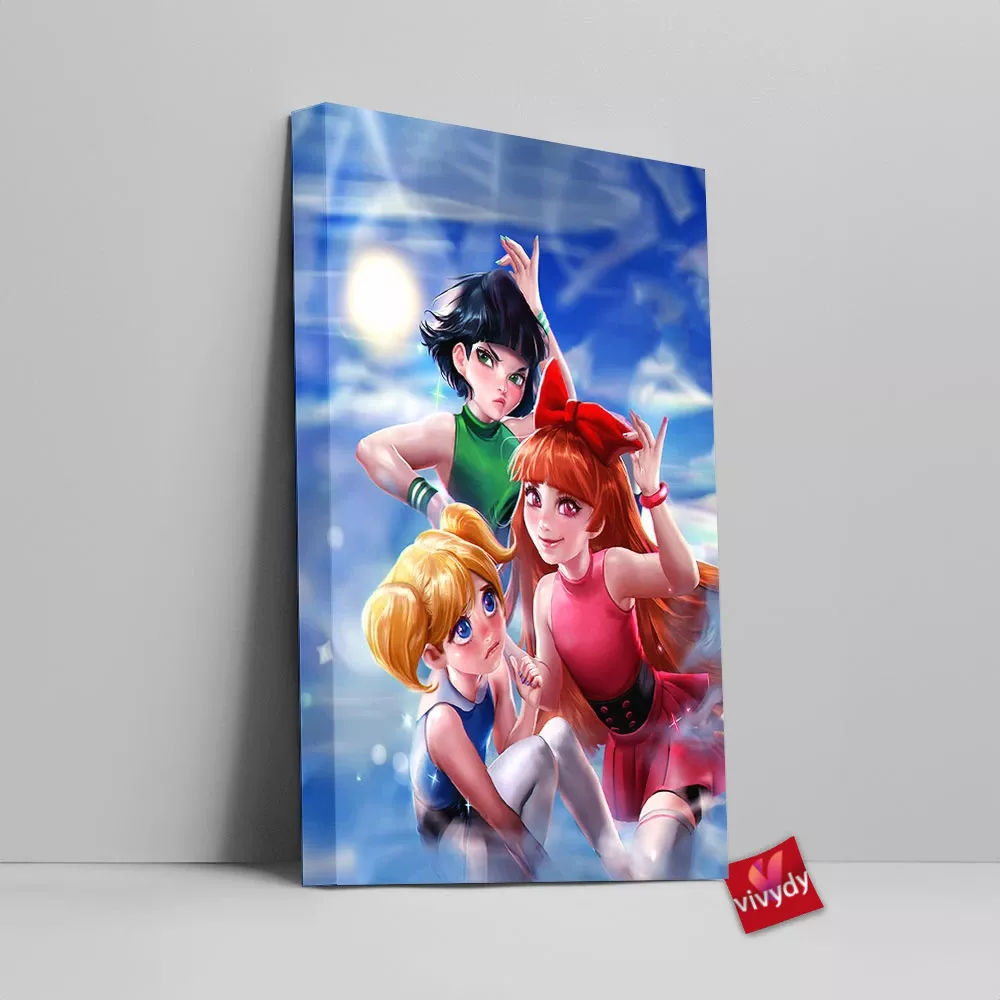 Powerpuff Girls Canvas Wall Art