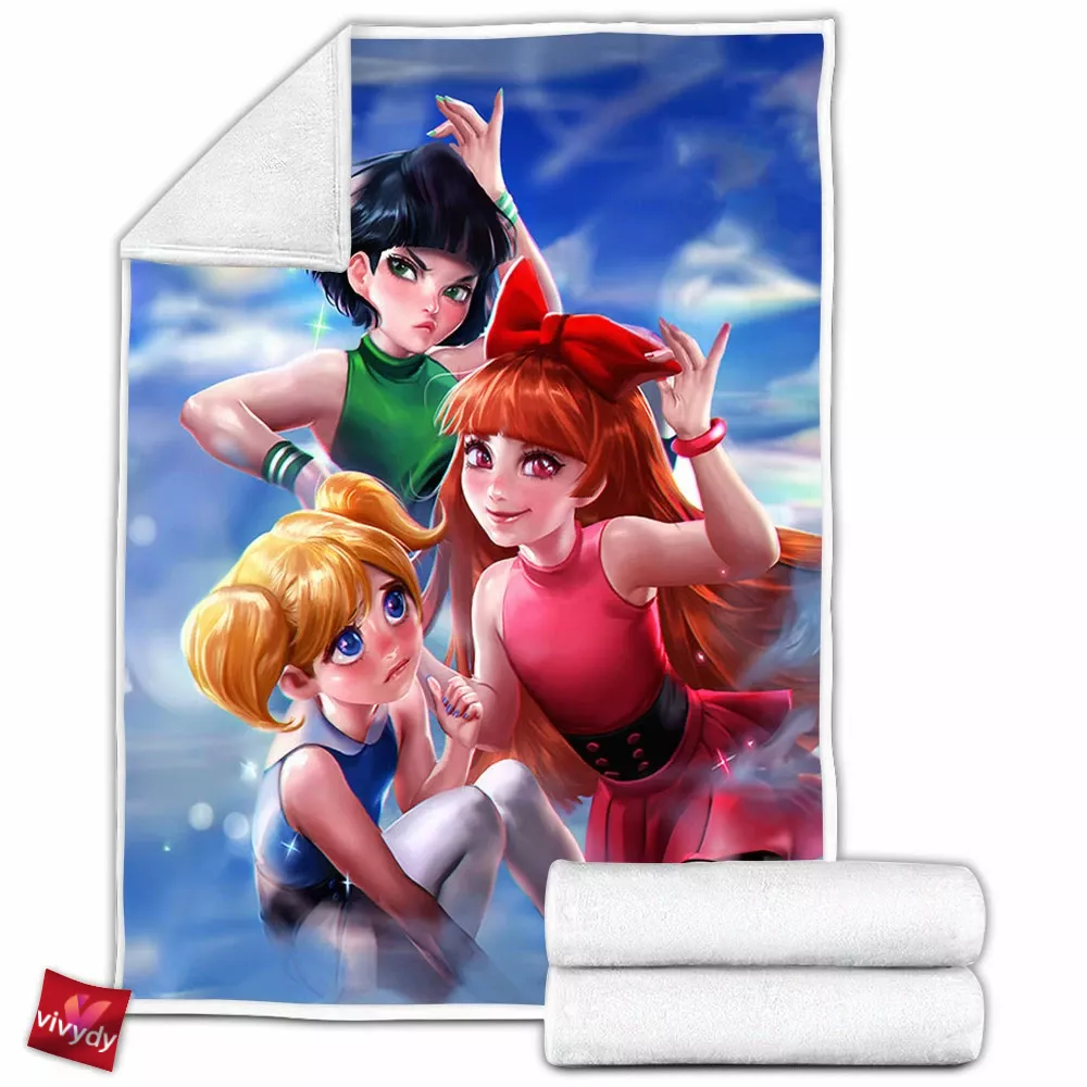 Powerpuff Girls Fleece Blanket