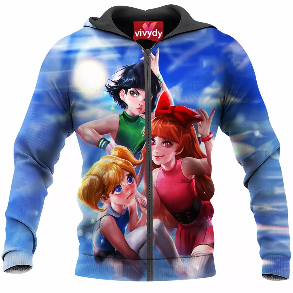 Powerpuff Girls Zip Hoodie