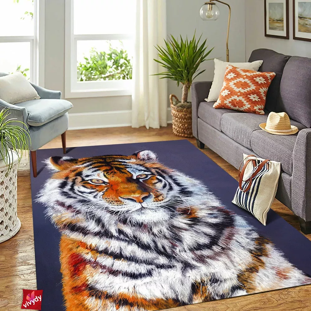 Tiger Rectangle Rug